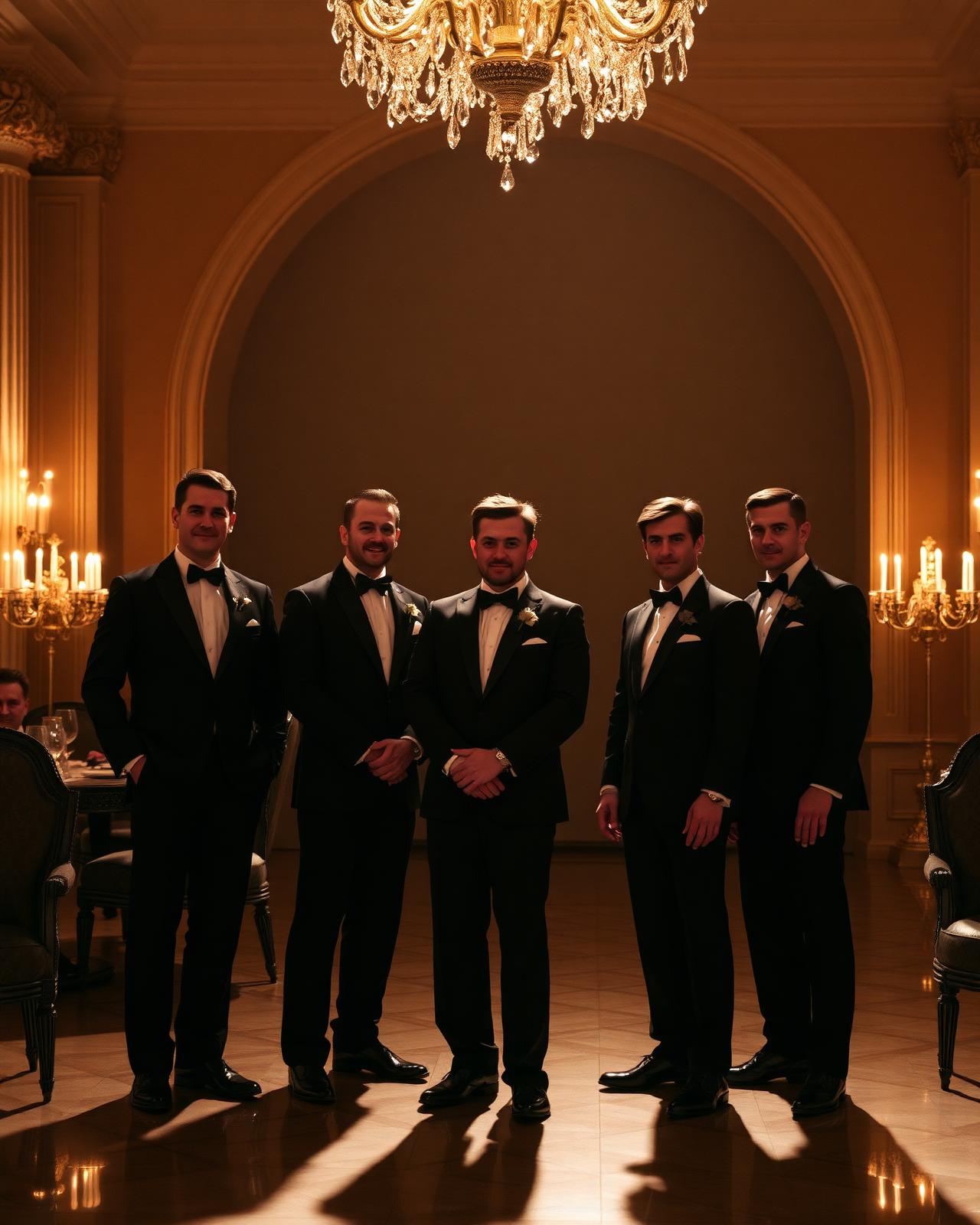 Caballeros en gala